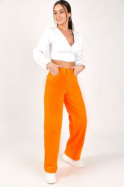 armonika Pants - Orange - Mom