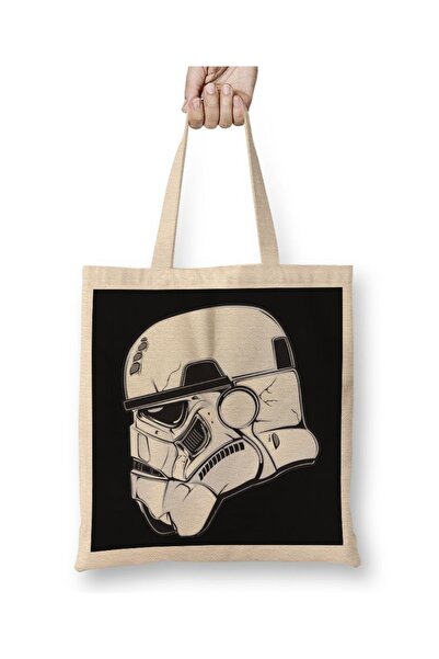 Baskı Dükkanı Star Wars Stormtroopers tkanina Torba duga Sa ručkom