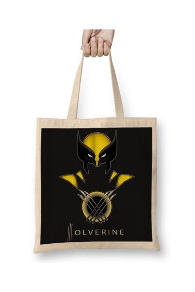Baskı Dükkanı Wolverine Fem 2 Tkanina Torba Duga Sa ručkom