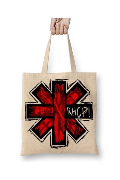 Baskı Dükkanı Rhcp Red Hot Chili Peppers torba sa dugim ručkom