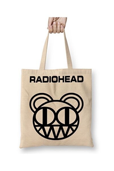 Baskı Dükkanı Radiohead tkanina Torba duga Sa ručkom