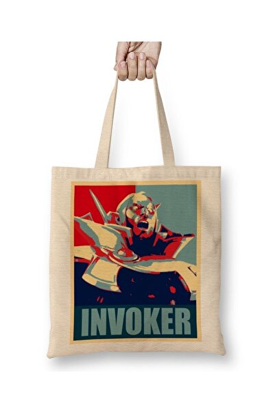 Baskı Dükkanı Dota 2 Invoker Tkanina Torba Duga Sa ručkom