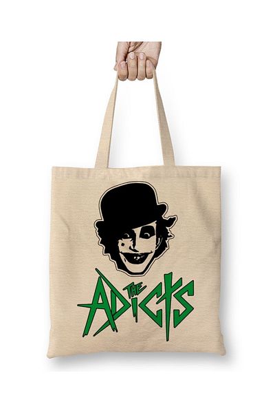 Baskı Dükkanı Υφασμάτινη τσάντα The Adicts με μακριά λαβή