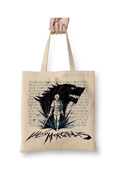 Baskı Dükkanı Igra prestola Valar Morghulis Ne danas platnena torba sa dugom ...