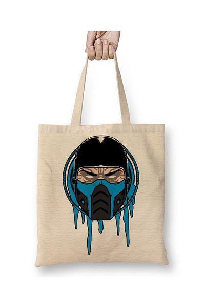 Baskı Dükkanı Υφασμάτινη τσάντα Sub Zero με μακριά λαβή