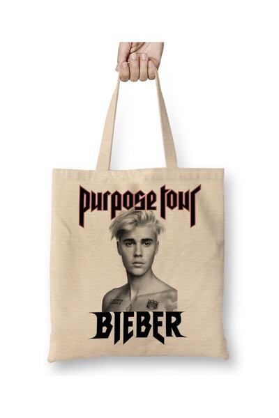 Baskı Dükkanı Justin Bieber Purpose Tour Odelo Torba Dugo Sa ručkom