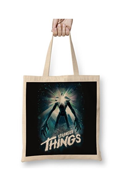 Baskı Dükkanı Stranger Things 04 Tkanina Torba Duga Sa ručkom