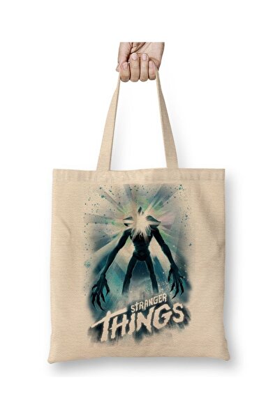 Baskı Dükkanı Stranger Things 05 Tkanina Torba Duga Sa ručkom