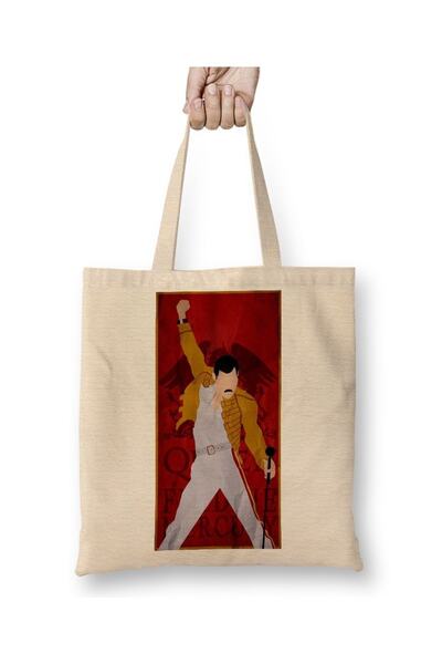 Baskı Dükkanı Freddie Mercury 14 Tkanina Torba Duga Sa ručkom