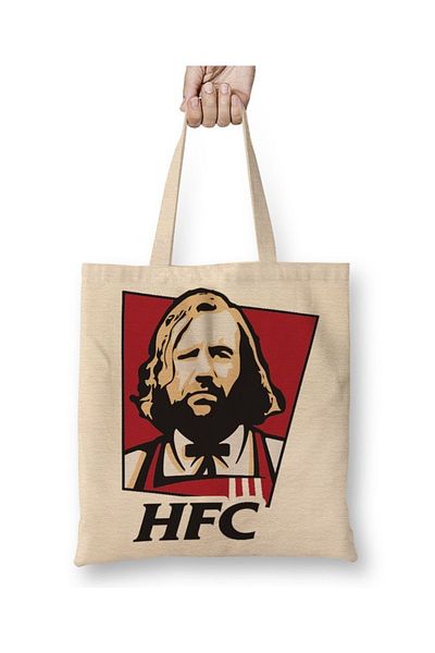 Baskı Dükkanı Game Of Thrones Hound Hfc υφασμάτινη τσάντα με μακριά λαβή
