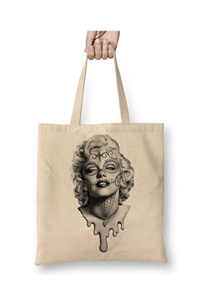 Baskı Dükkanı Marilyn Monroe 01 Tkanina Torba Duga Sa ručkom