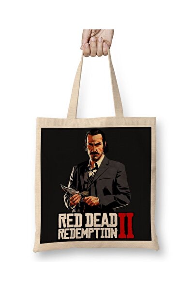 Baskı Dükkanı Red Dead Redemption 2 Dutch Cloth Torba Dugačka Sa ručkom