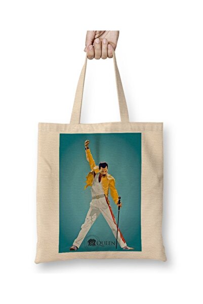Baskı Dükkanı Freddie Mercury 08 Tkanina Torba Duga Sa ručkom