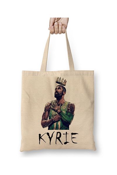 Baskı Dükkanı Kyrie Irving 01 Kyrie irving geantă din pânză mâner lung