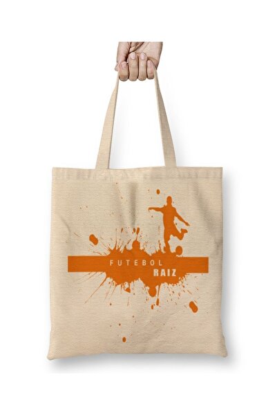 Baskı Dükkanı فيوتيبول رايز حقيبة قماشية بمقبض طويل