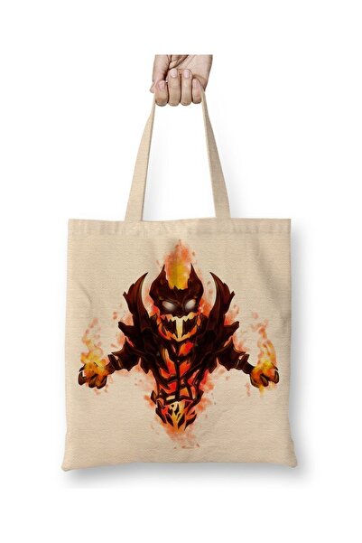 Baskı Dükkanı Dota 2 Shadow Demon Cloth Torba Long Sa ručkom