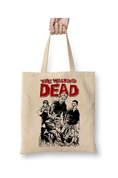 Baskı Dükkanı The Walking Dead Twd tkanina Torba duga Sa ručkom