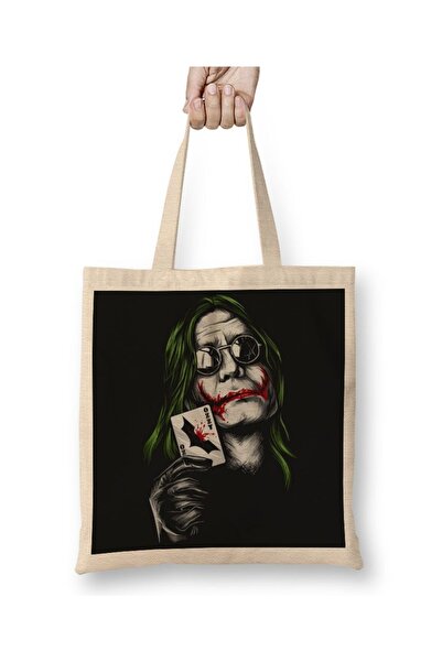 Baskı Dükkanı Ozzy Joker tkanina Torba duga Sa ručkom