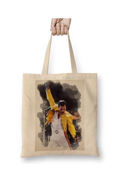 Baskı Dükkanı Freddie Mercury 018 Tkanina Torba Duga Sa ručkom