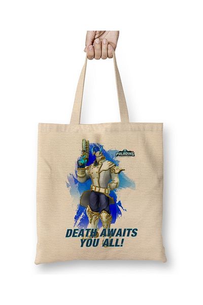 Baskı Dükkanı Υφασμάτινη τσάντα Androxus Paladins με μακριά λαβή