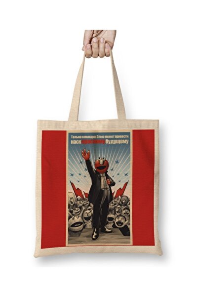 Baskı Dükkanı Komandant Elmo Cloth Torba Dugačak Sa ručkom