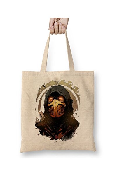 Baskı Dükkanı O Scorpion Mortal Cloth Torba Dugačak Sa ručkom
