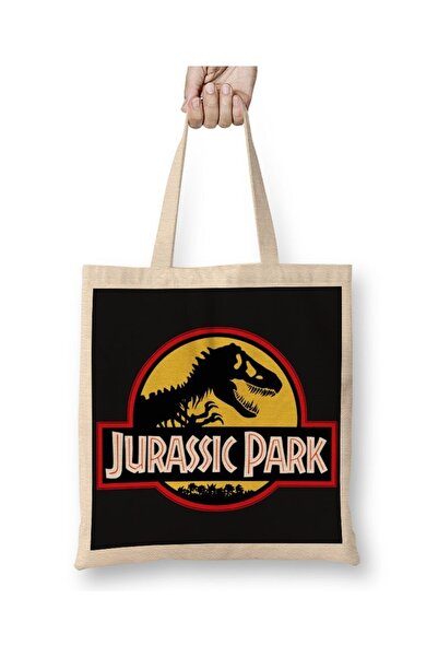 Baskı Dükkanı Jurski park 2 tkanina Torba duga Sa ručkom