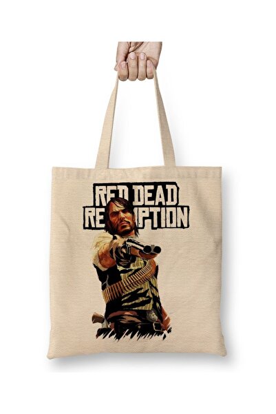 Baskı Dükkanı Red Dead Redemption tkanina Torba duga Sa ručkom
