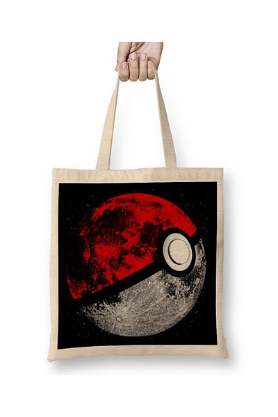 Baskı Dükkanı Pokemon υφασμάτινη τσάντα με μακριά λαβή
