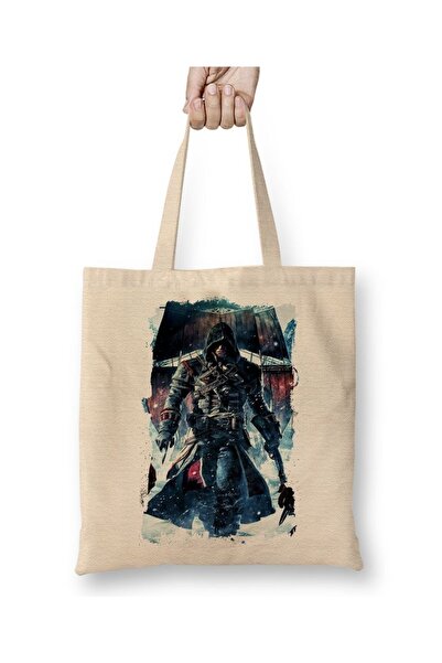 Baskı Dükkanı Assassins Creed tkanina Torba duga Sa ručkom