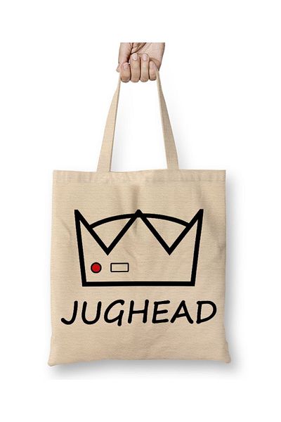 Baskı Dükkanı Riverdale Jughead Jones 04 υφασμάτινη τσάντα με μακριά λαβή