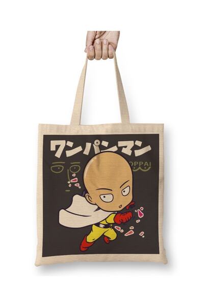 Baskı Dükkanı Anime One Punch Man odeća Torba duga Sa ručkom