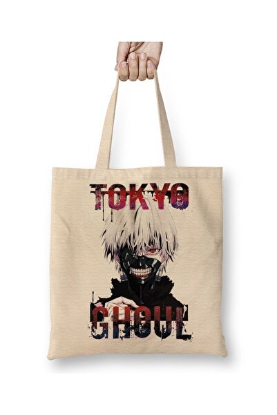 Baskı Dükkanı Tokyo Ghoul tkanina Torba duga Sa ručkom