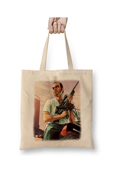 Baskı Dükkanı Trevor Cloth Torba Dugačak Sa ručkom