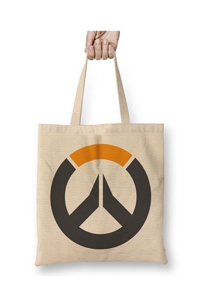 Baskı Dükkanı Overwatch υφασμάτινη τσάντα με μακριά λαβή