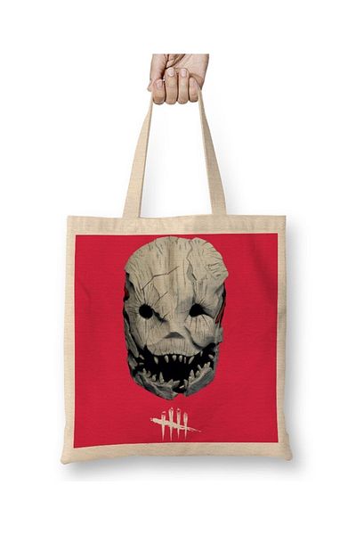 Baskı Dükkanı Υφασμάτινη τσάντα Dead By Daylight Trapper με μακριά λαβή