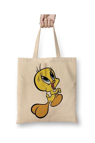 Baskı Dükkanı Geantă Piu Piu Tweety cu mâner lung