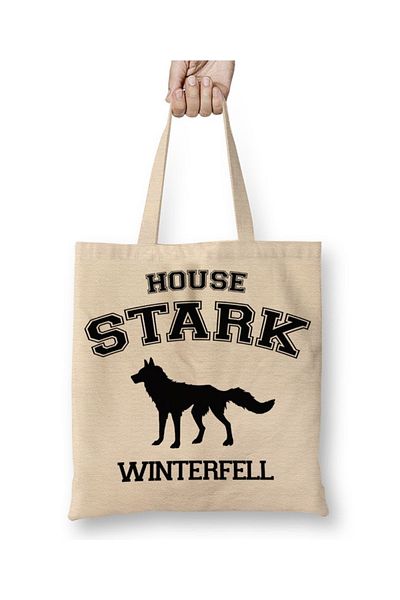 Baskı Dükkanı Colegge Stark2 υφασμάτινη τσάντα με μακριά λαβή