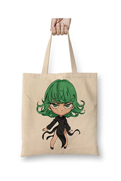 Baskı Dükkanı One Punch Man Saitama One Piece Miyazaki Tkanina Torba Duga Sa ...
