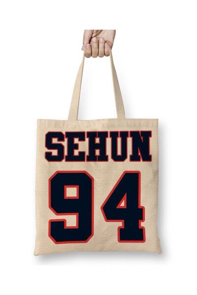 Baskı Dükkanı Exo Sehun 94 Tkanina Torba Duga Sa ručkom