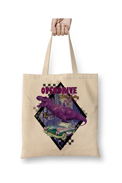Baskı Dükkanı Overdrive tkanina Torba duga Sa ručkom
