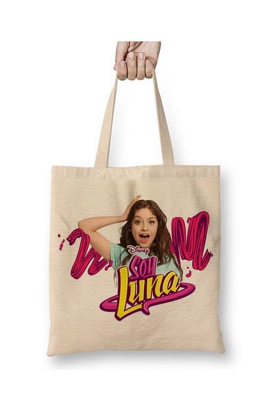 Baskı Dükkanı Υφασμάτινη τσάντα Soy Luna με μακριά λαβή