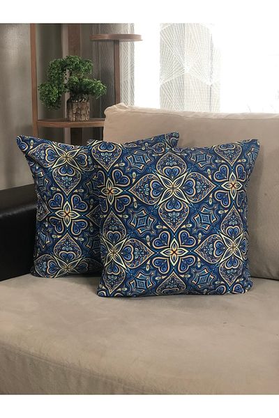 desen izmir , Κάλυμμα μαξιλαριού ριχτάρι 2 τεμαχίων Digital Printed Ottoman