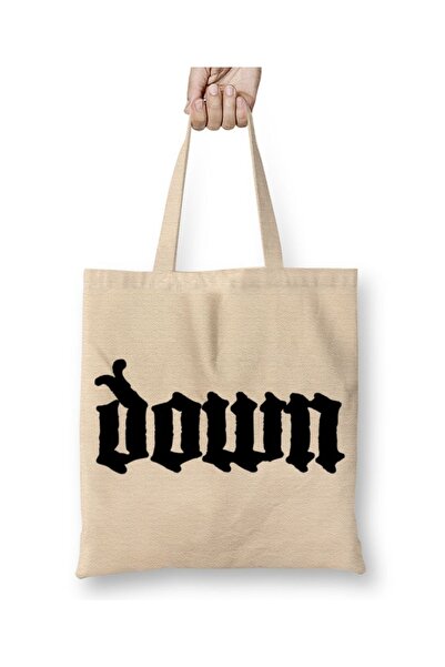 Baskı Dükkanı Down Pantera Kyuss Mastadon Black Label Society majica Torba du...