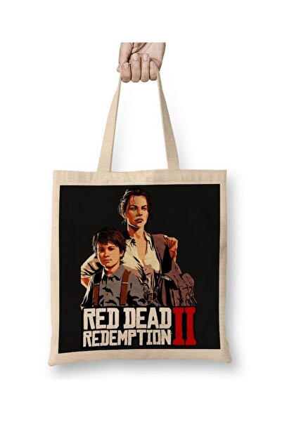 Baskı Dükkanı Red Dead Redemption 2 Hosea tkanina Torba duga Sa ručkom