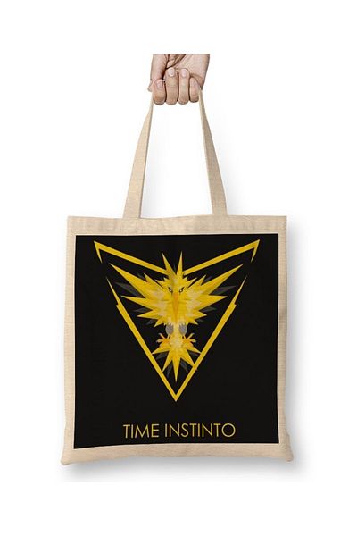 Baskı Dükkanı Time Instinto υφασμάτινη τσάντα με μακριά λαβή