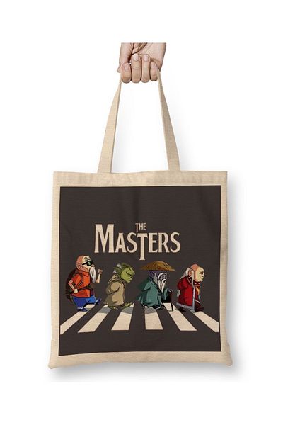 Baskı Dükkanı The Masters υφασμάτινη τσάντα με μακριά λαβή