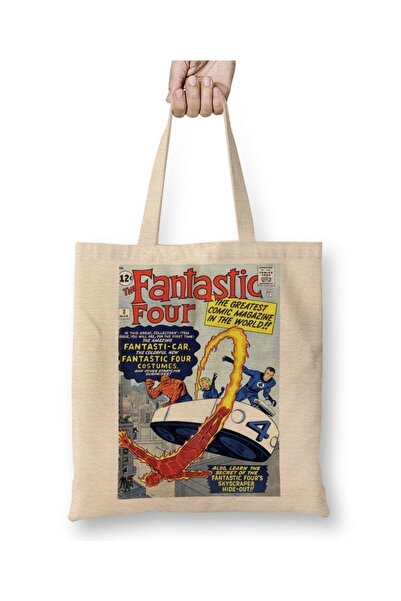 Baskı Dükkanı Fantastična 04 tkanina Torba duga Sa ručkom