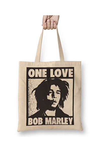 Baskı Dükkanı One Love pelena Torba duga Sa ručkom