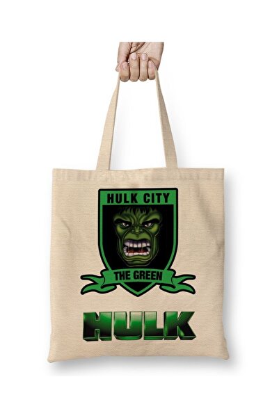 Baskı Dükkanı Hulk Model 6 Tkanina Torba Duga Sa ručkom
